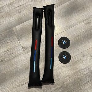 BMW car accessories cup liner and seatbelt space liner